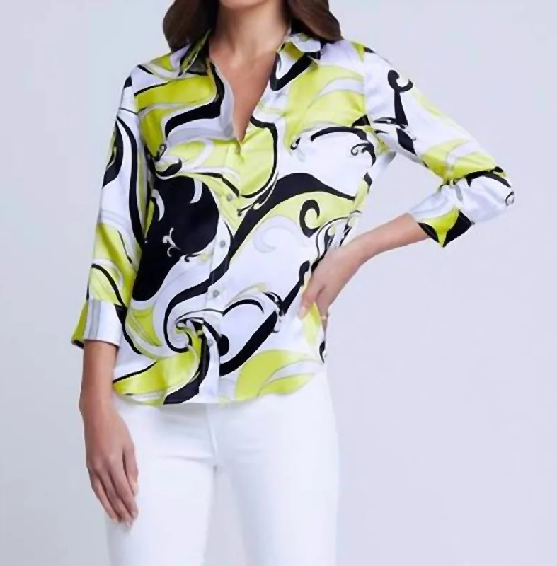 Discount Deals Dani Blouse In Black/white