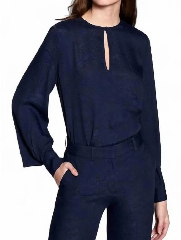 Deal Dash Delainey Blouse In Eclipse