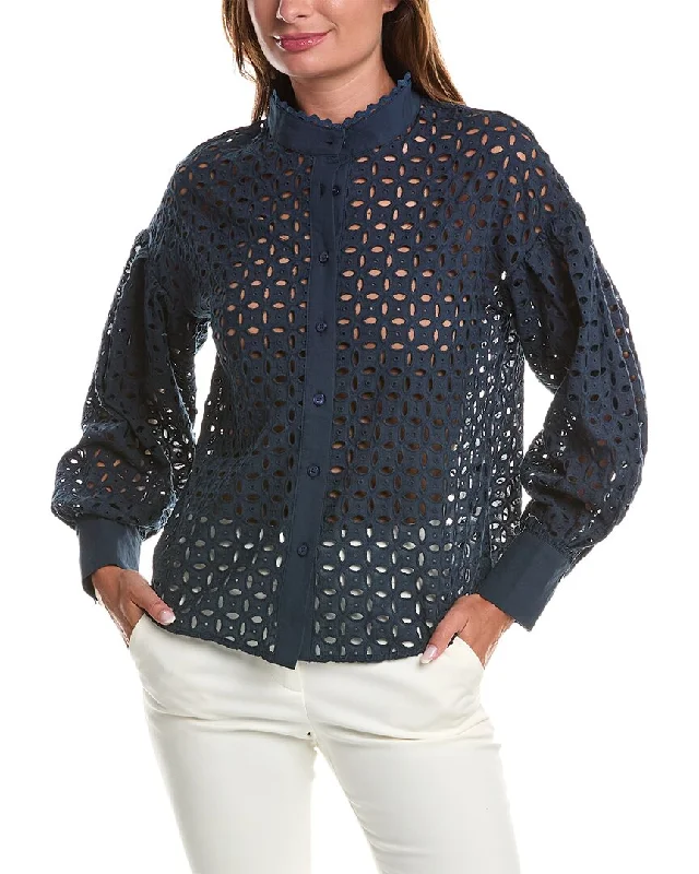 Discount Deals Gracia Eyelet Blouse