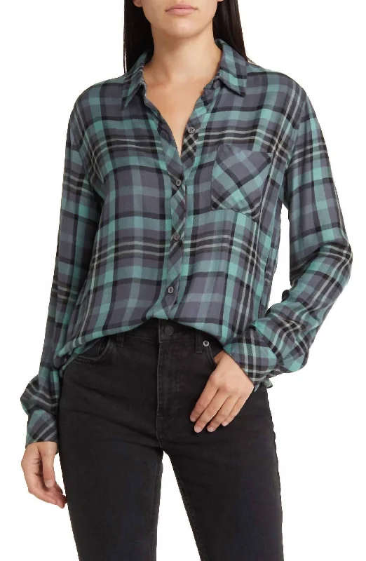 Daily Deals Hunter Shirt In Smoke Agave