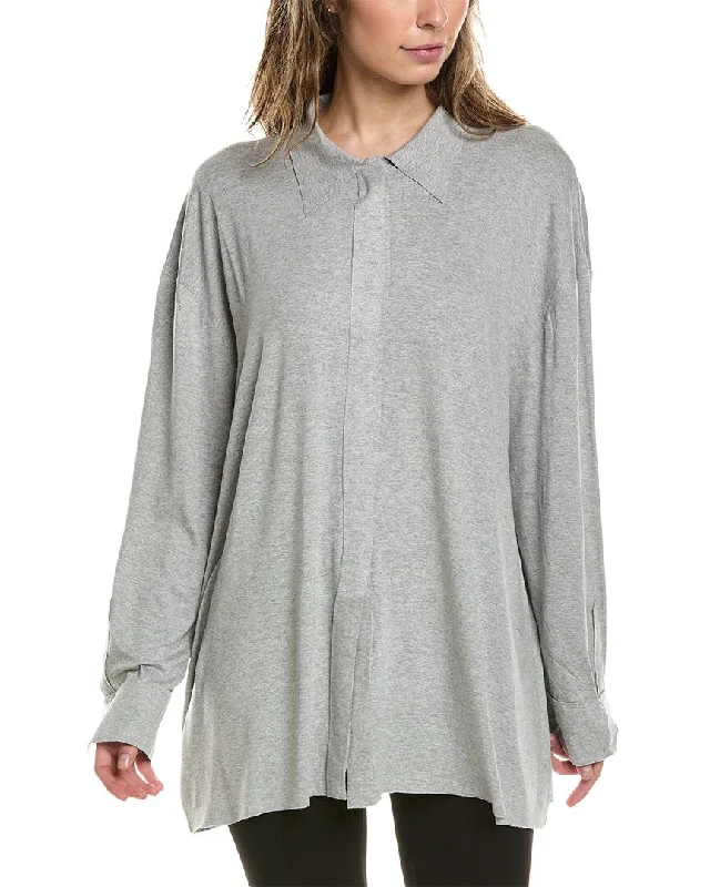 Instant Discount Norma Kamali Oversized Boyfriend Shirt