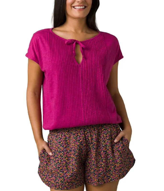 Mega Deal Ocupas Popover Top In Orchid Bloom