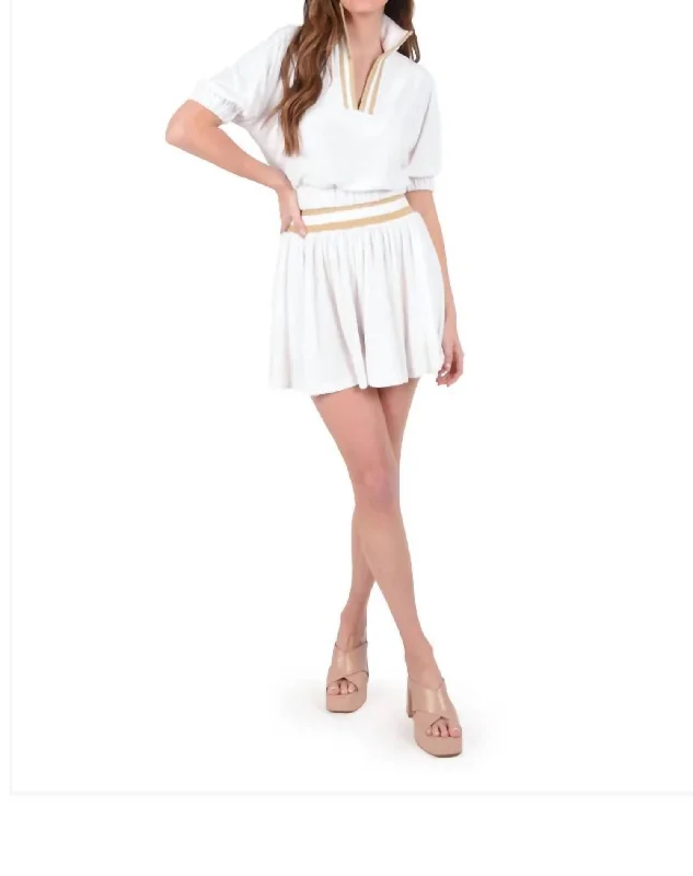Best Bargains Poppy Crop Terry Cloth In White