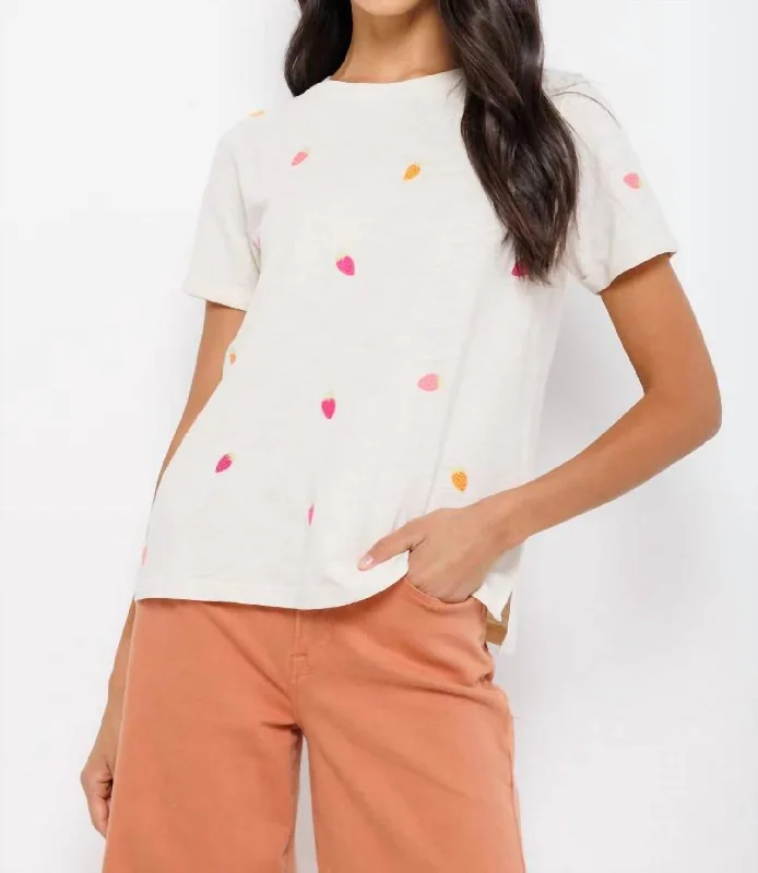 Deep Discounts Strawberry Fields Shirt In Bluff