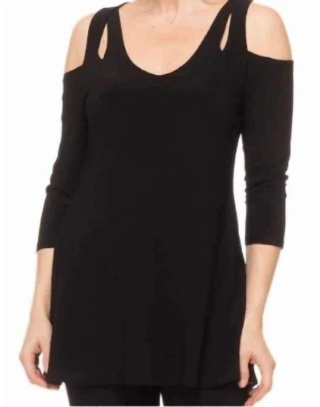 Bargain Prices Tunic Top In Black